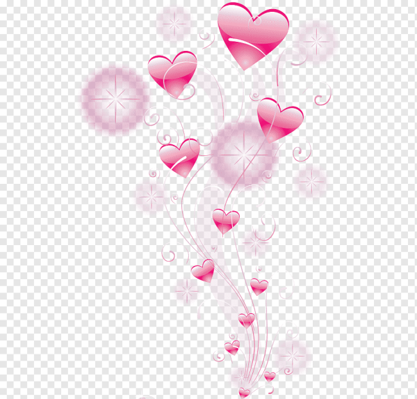 Сердечки вертикальные