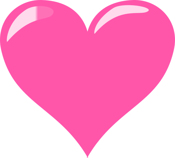 Розовые сердечки