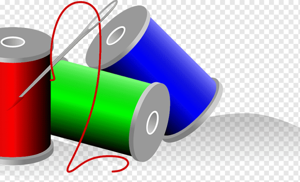 Нитки с прозрачным фоо