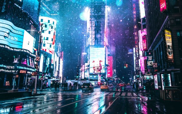 Переулок Нью Йорк киберпанк