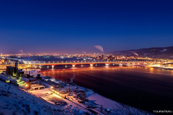 Енисей город Красноярск