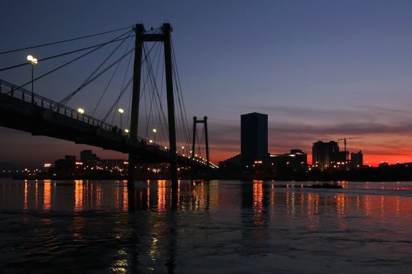 Ночной Красноярск