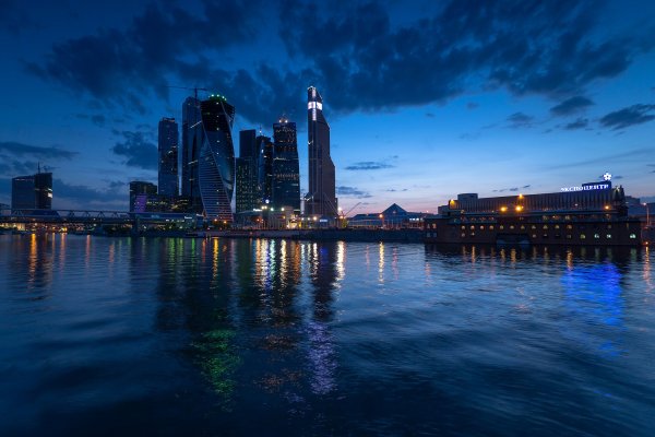 Москоу Сити река Москва