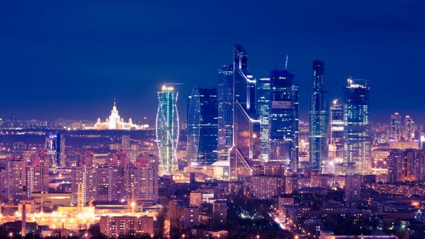 Москва Сити 4к