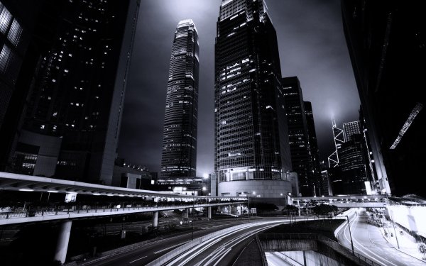 Город ночью