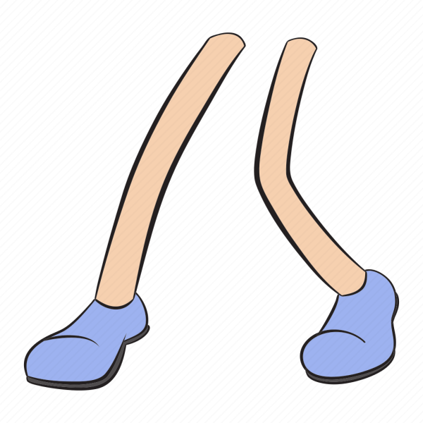 Нога мультяшная