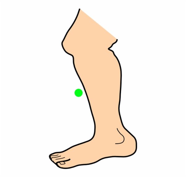 Нога мультяшная