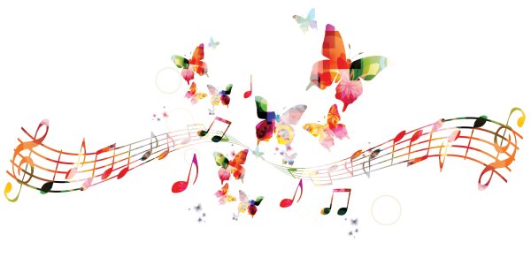 Музыкальный фон для фотошопа