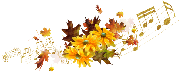 Нотки и осенние листья
