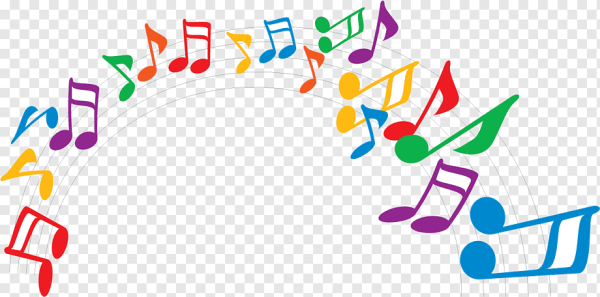 Надпись Веселые нотки