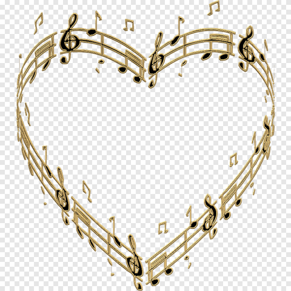 Рамка в виде нот