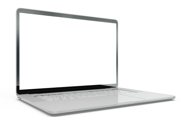 Экран ноутбука без фона