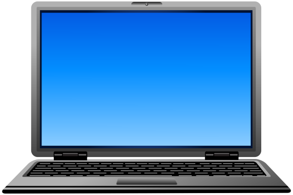 Компьютер без фона