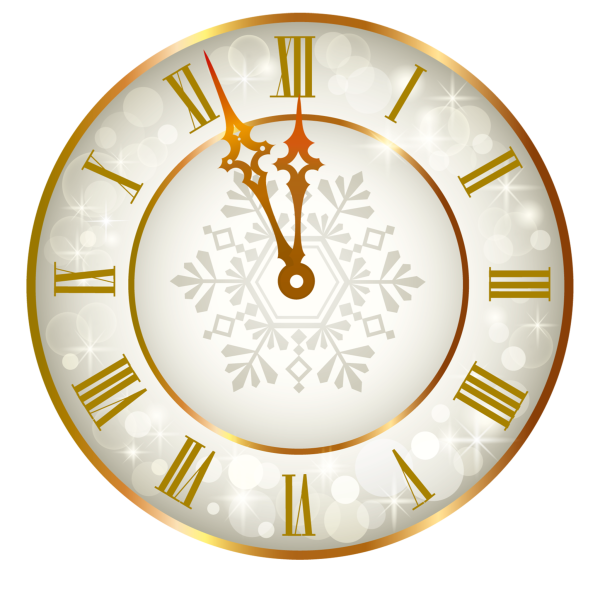 Часы без пяти двенадцать