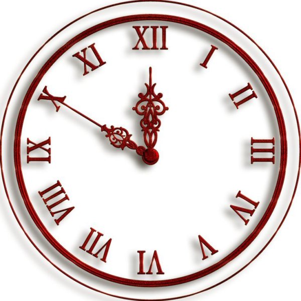 Часы новогодние