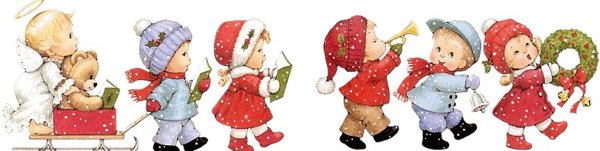 Детки мультяшные новогодние