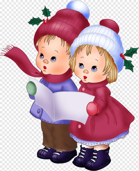 Новый год дети мультяшные