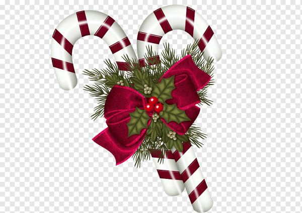 Новогодняя конфета без фона