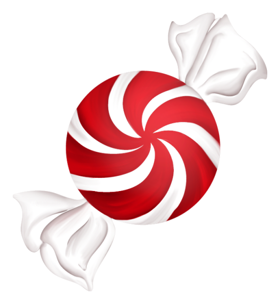 Леденец красно белый