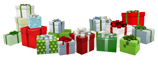 Гора подарков