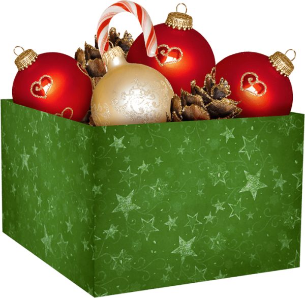 Коробка для елочных игрушек