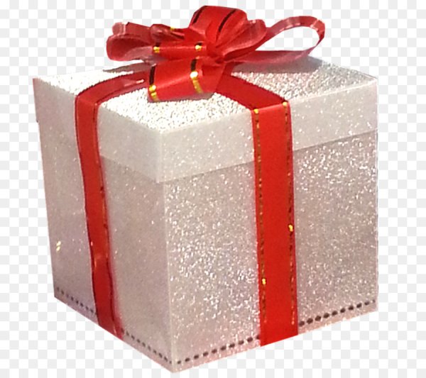 Подарочная коробка на новый год