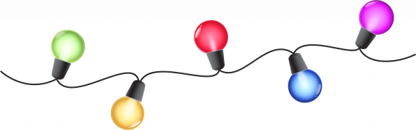 Гирлянда без фона