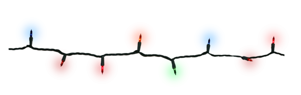 Провод гирлянды для фотошопа