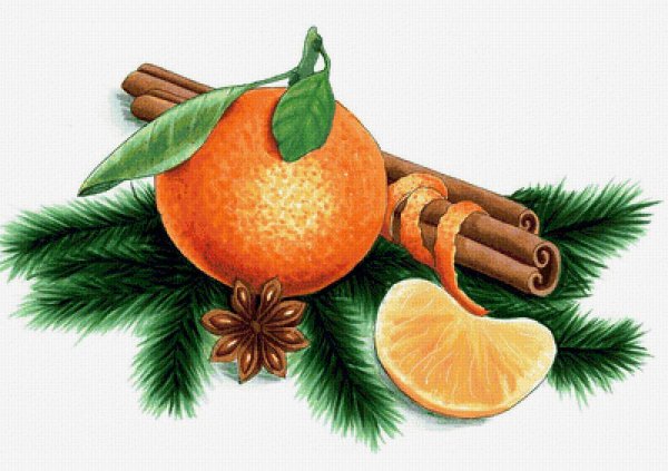 Мандарины новый год