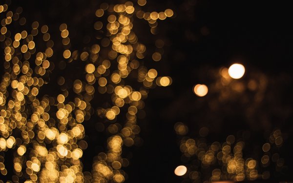Боке огоньки