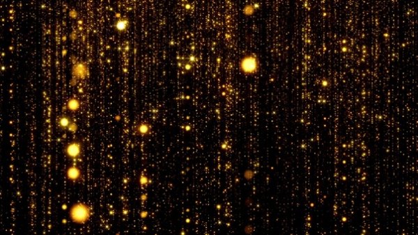 Огоньки на черном фоне