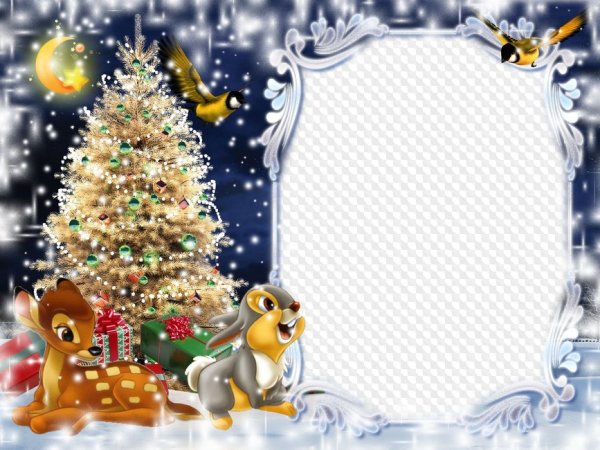 Новогодние рамки детские