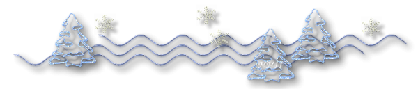 Разделители зимние на прозрачном фоне