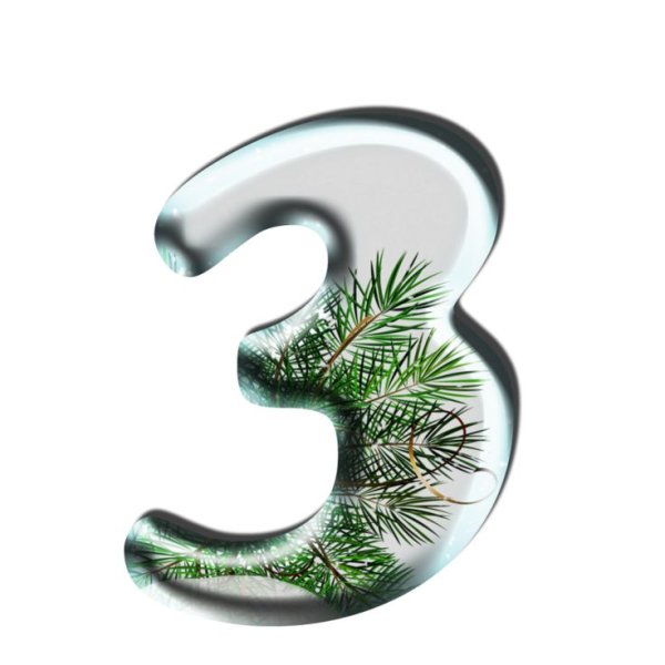 Новогодние цифры