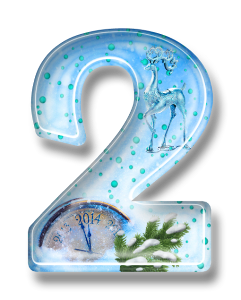 Новогодние цифры