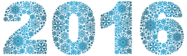 Снежинки с цифрами