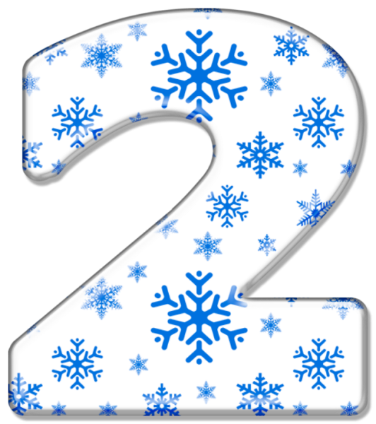 Новогодние цифры