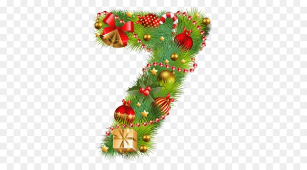 Новогодние цифры