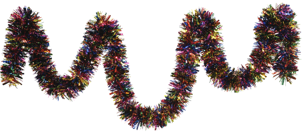 Мишура на елке