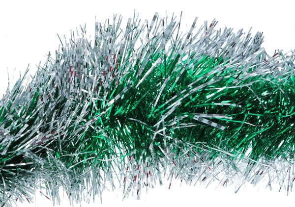 Мишура зеленая