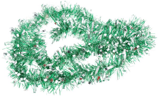 Мишура зеленая (200x5 см)
