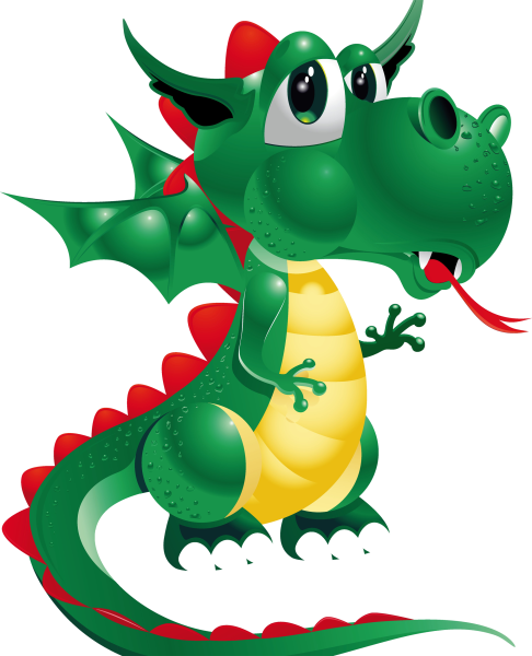 Дракон мультяшный