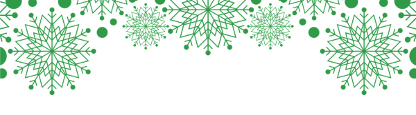 Орнамент из снежинок