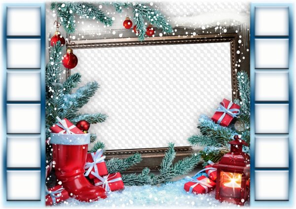 Новогодняя рамка для календаря
