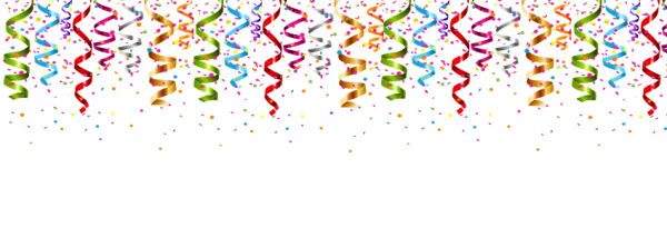 Серпантин праздничный