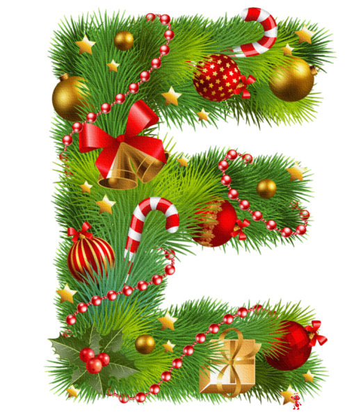 Новогодний алфавит