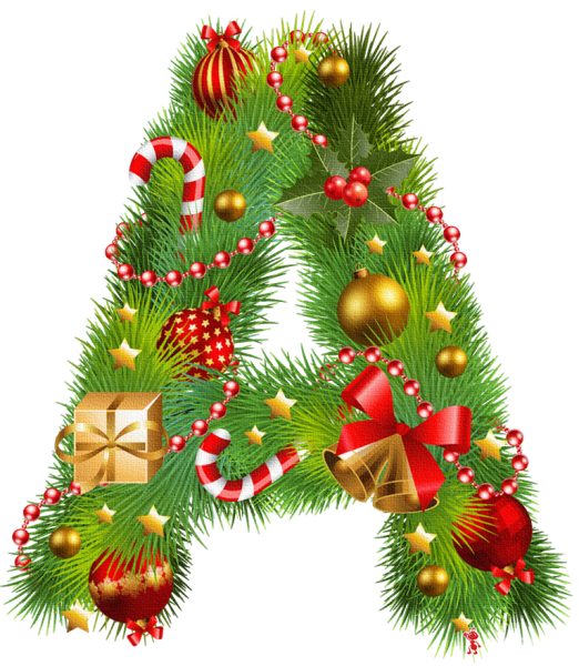 Новогодний алфавит