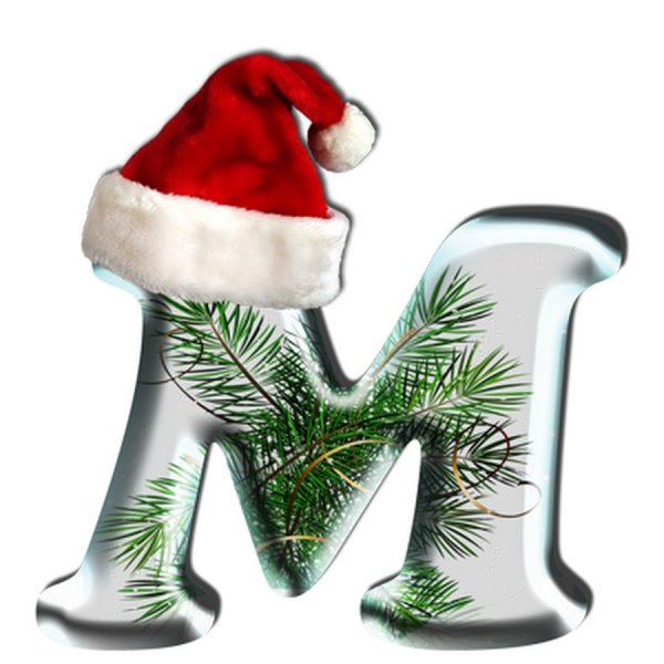 Новогодние буквы