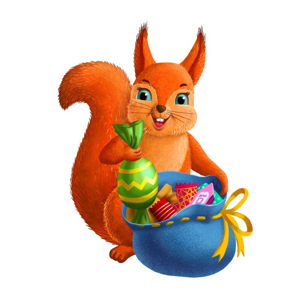 Белочка для детей