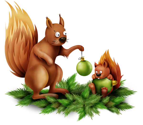 Новогодняя Белочка для детей